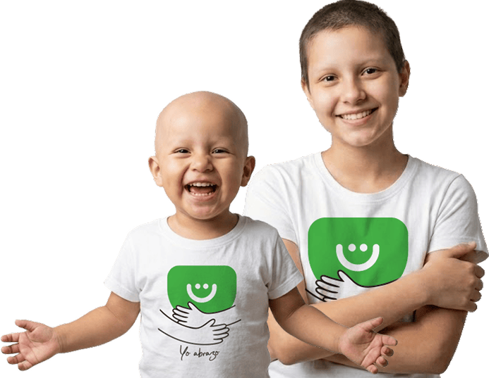 Niña con camiseta de la campaña Ponete La Camiseta